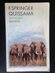 Springer, F. - Quissama, Een relaas