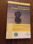 Visser, S.J. (editor) - Modernisation of water management. Technological and institutional improvements in irrigation and drainage. Proceedings seventh Netherlands national ICID symposium Nijmegen, The Netherlands, 4th of April 2002