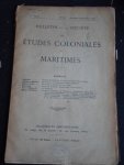  - Bulletin de la Societe des Etudes Coloniales et Maritimes