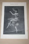  - Oude prent - Isadora Duncan - circa 1905