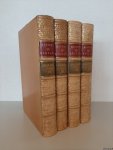 Smollett, T. - The History of England, from the Revolution to the Death of George the Second. Designed as a Continuation of Mr. Hume's History (4 volumes)