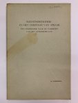 R.J.H. Kruisinga - Slechthorendheid en het verstaan van spraak
