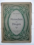 Lemmers, Jaak - Menschen en Dingen. XII. Studietjes in proza. 1917-1920.