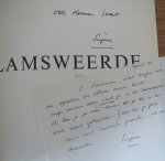  - Lamsweerde   Inscribed with dedication to Herman Swart by Eugene Lamsweerde, letter to Herman Swart enclosed.