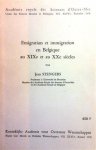 STENGERS Jean - Emigration et immigration en Belgique au XIXe et au XXe siècles.