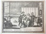 Abraham Bosse (1602-1676) - [Antique print, etching and engraving] The Surgeon (Set title: Les Métiers - Trades) (De chirurg), published ca. 1635.