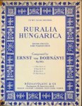 Dohnányi, Ernst von: - Ruralia Hungarica. Seven pieces for pianoforte. Op. 32/a. I. PArt No. 1-2