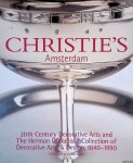 Christie's Amsterdam - 20th Century Decorative Arts and The Herman Dommisse Collection of Decorative Arts & Design, 1840-1990