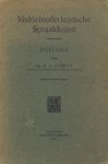 Stoett, dr F. A. - Middelnederlandsche Spraakkunst. Syntaxis. Derde herziene druk. Vijfde oplage 1977.