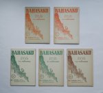 NUR, B.M. / POERWADARMINTA, W.J.S. - Bahasaku. (Kitab Peladjaran Bahasa Indon. untuk Sekolah Rakjat). [set van 5 delen: 1a t/m 3a].