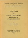 Gerven, Lieven van - Lijnvormen in paramagnetische resonantie / Proefschrift