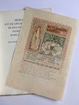 Radermachter Schorer, M.R. - Bijdrage tot de geschiedenis van de renaissance der Nederlandse boekdrukkunst