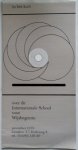  - Folder over de internationale school voor wijsbegeerte nov 1970