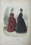 - La mode illustrée Originele litho Toilettes de Mme Bréant-Castel