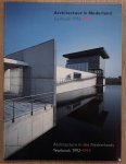 BROEKSMA, FRISO A.O (ED.). - Architectuur in Nederland jaarboek 1992/1993.  Architecture in the Netherlands; Yearbook 1992/1993.
