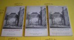 Hoeben, Jan. - Zeven eeuwen Haarlem. I. Op en om 't Sant. Op en om Bakenes. + Deel II. Westelijk deel van de oude stad. + Deel III. Het zuidoosten van de oude stad. Het noorden van de oude stad.