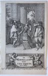 Pieter van den Berge (1659-1737) - [Antique title page, 1698] De Koppelaar Van Zyn Vrouw: Blyspel, published 1698, 1 p.