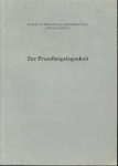 Rudolf Steiner-Nachlassverwaltung - ZUR PROZESSANGELEGENHEIT