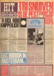 Ridder, Willem de (samenstelling) - HITWEEK 1967 nr. 17, 12  januari, 2e jaargang met o.a. LOVIN SPOONFUL, ERIC BURDON, ROLLING STONES (NIEUWE SINGLE), goede staat