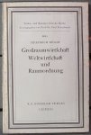 Bulow, Friedrich - Grossraumwirtschaft, Weltwirtschaft und Raumordnung Bulow, Friedrich - Grossraumwirtschaft, Weltwirtschaft und Raumordnung