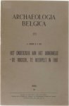 H. Roossens G. Beex - Archaeologia Belgica 65 - Het onderzoek van het urnenveld "De Roosen" te Neerpelt in 1961