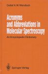 Wendisch, Detlef A.W. - Acronyms and abbreviations in molecular spectroscopy