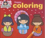 Onbekend - Miss Kawaii Happy colouring