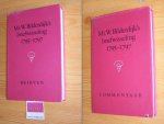 J. Bosch, H.W. Groenevelt en M. van Hattum - Mr. W. Bilderdijk's briefwisseling 1795-1797 - Brieven en Commentaar [set van 2 hardbacks]