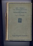 KERKHOVEN, Dr. Ir. C.L.M. - Het tempo van arbeidsverrichtingen in de Massaproductie als functie van het aantal arbeidsuren, de lente van den werkcyclus, en de samenstelling daarvan