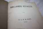 Sloet, D.A.W.H. - Bollands verweer (vervolg op Bollands Lichtkogels)