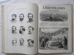 Spée, Théo (ed.). - L'Illustration Européenne. Première année, Novembre 1870- 11 Novembre 1871. 52 vols. in 1 binding.