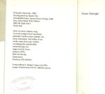 Sprooten, Rosalie  Omslagontwerp Robert Nix  Omslagillustraties  James Ensor Intrige 1890 . - Muren van glas