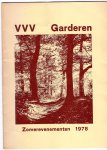  - VVV Garderen Zomerevenementen 1978.