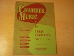 Voxman; H. - Chamber Music for three Clarinets - Vol. I (Easy)