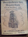W. Blomkwist - Lub & J. Lub - "Geschiedenis van Amsterdam  2e deeltje