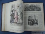 N/A. - Jules David (illustrations). - Journal des dames et des demoiselles et brodeuse illustrée réunis. Guide complet de la toilette et de tous les traveaux de dames. [Avec 24 planches en couleurs.]