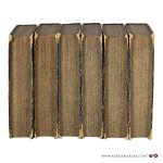 (Collectif) - Dictionnaire de grammaire et de littérature, suivi d'un double Tableau d'Analyse, qui montre la chaîne des idees de l'ensemble, & l'ordre de la lecture des articles. Extrait de l'Encyclopédie Méthodique. Tome Premier - Tome Sixième (A-Z compl...