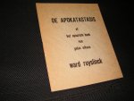 Ward Ruyslinck - De apokatastasis of het apocriefe boek van galax niksen