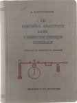 Sanfourche A. - Le contrôle analytique dans l'industrie chimique minérale