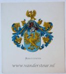 - Wapenkaart/Coat of Arms: Arntzenius