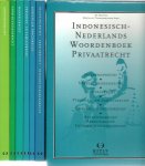 MASSIER, Ab & Marjanne TERMORSHUIZEN-ARTS - Indonesisch-Nederlands Woordenboek Privaatrecht. [6 volumes].
