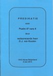Keulen, D.J. van - Keulen, D.J. van-Predikatie over Psalm 47 vers 6 (Hemelvaart) (nieuw)