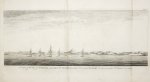 Anson, George - A view of the bay of St. Julian when Mount Wood bears W.S.W. 1/2 S. and the port or rivers mouth S.W. distant 10 miles