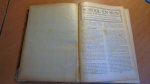 Klooster, A.C; Thijssen, Th. J. - School en huis weekblad voor opvoeding en onderwijs. Eerste jaargang nr 1 nrs 1 t/m 52. 1921/1922