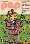 Diverse  tekenaars - PEP 1971 nr. 17. stripweekblad, 17/23 april met o.a. DIVERSE STRIPS (ERWIN/MICHEL VAILLANT/TOENGA/ROODBAARD/RIK RINGERS/LUCKY LUKE)/ ARTIKEL + FOTO SANDRA &  ANDRES /MACARONI'S (COVER) , UITHALER HUTTON NAPIER (2 p.), goede staat