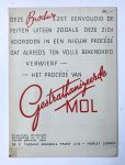  - [Printed publication, fur trade] Brochure 'Gestrathanizeerd mol'. 8 pp, printed, illustrated.