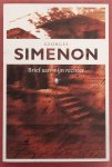 SIMENON, GEORGES. - Brief aan mijn rechter