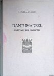 Faber, H. F. & H.T. Obreen - Dantumadeel. Inventaris der archieven