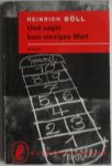 Böll Heinrich - Und sagte kein einziges Wort