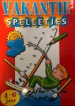 Vakantieboek - Vakantiespelletjes - Rood